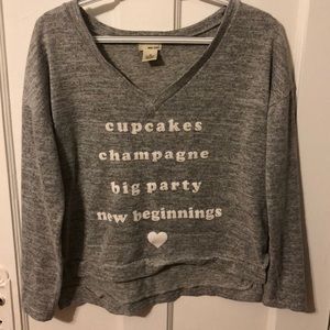 Wet Seal lounge sweater